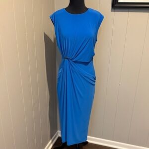 Elegant Blue Women's Dress